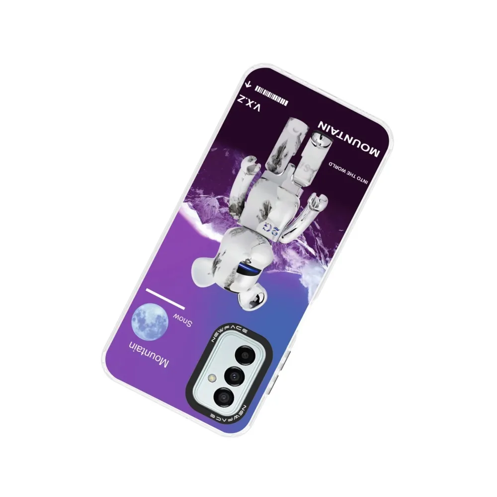 Newface Samsung Galaxy M13 Kılıf Estoril Desenli Kapak - Estoril - 8