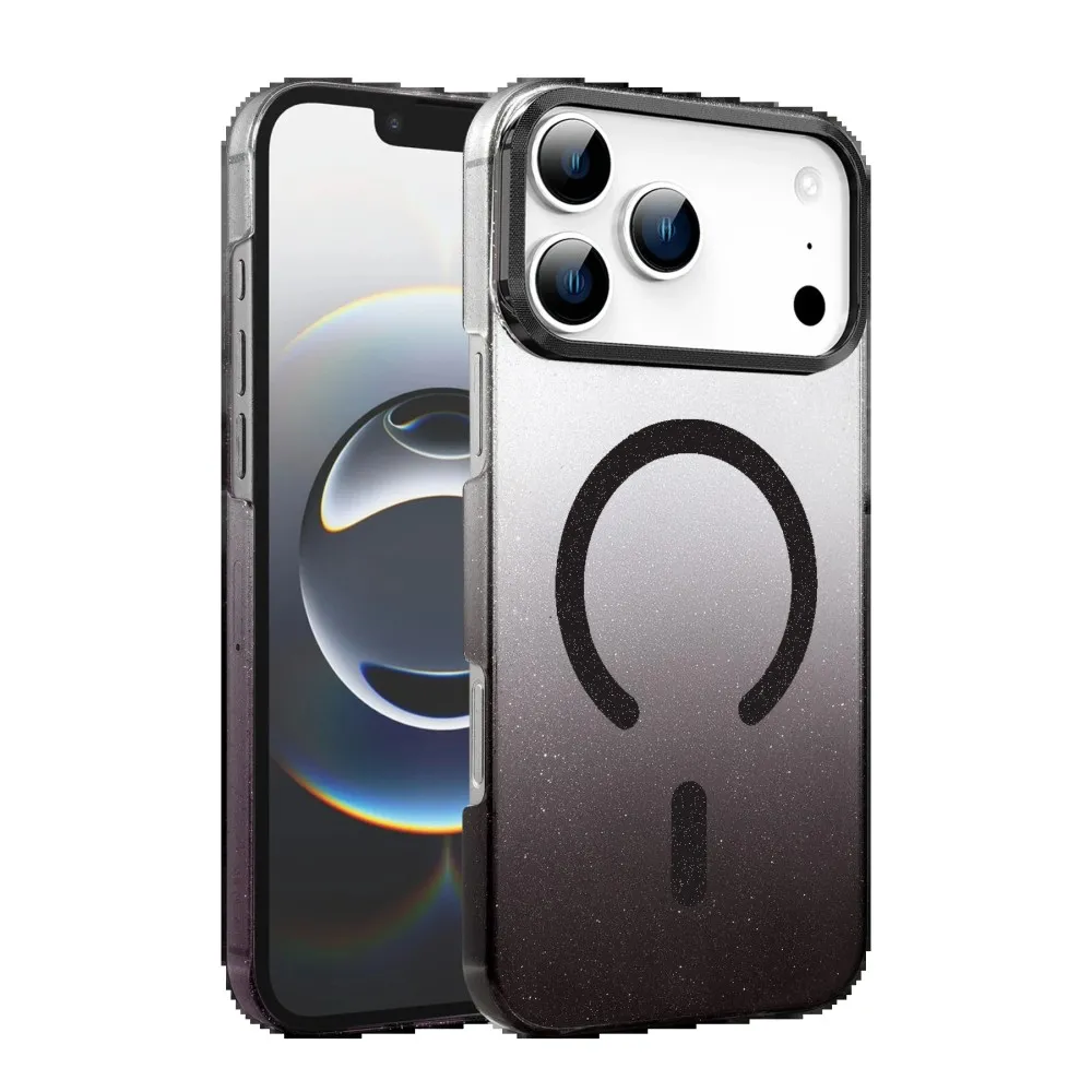 Newface Apple Iphone 17 Pro Max Glossy Magsafe Kapak - Siyah
