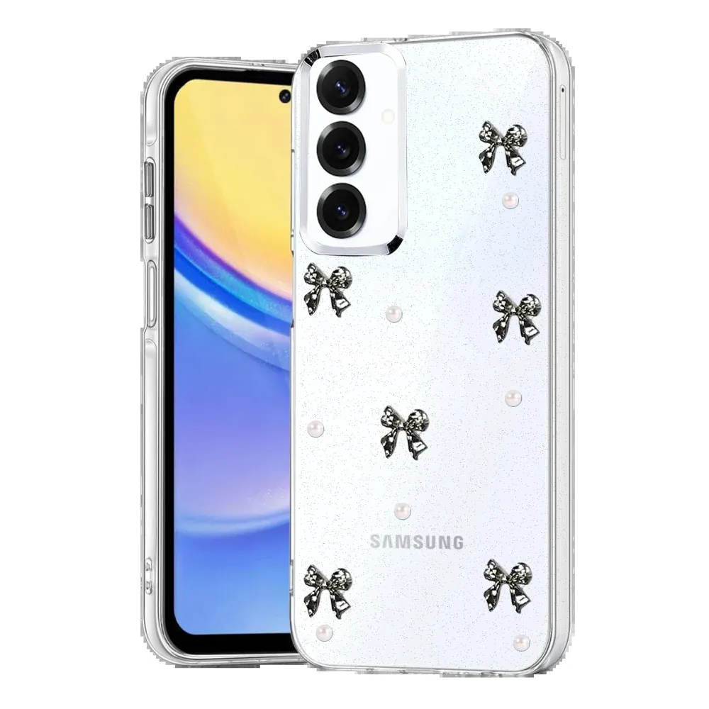 Newface Samsung Galaxy A54 5G Fiyonk Desenli Kapak - Desen 8