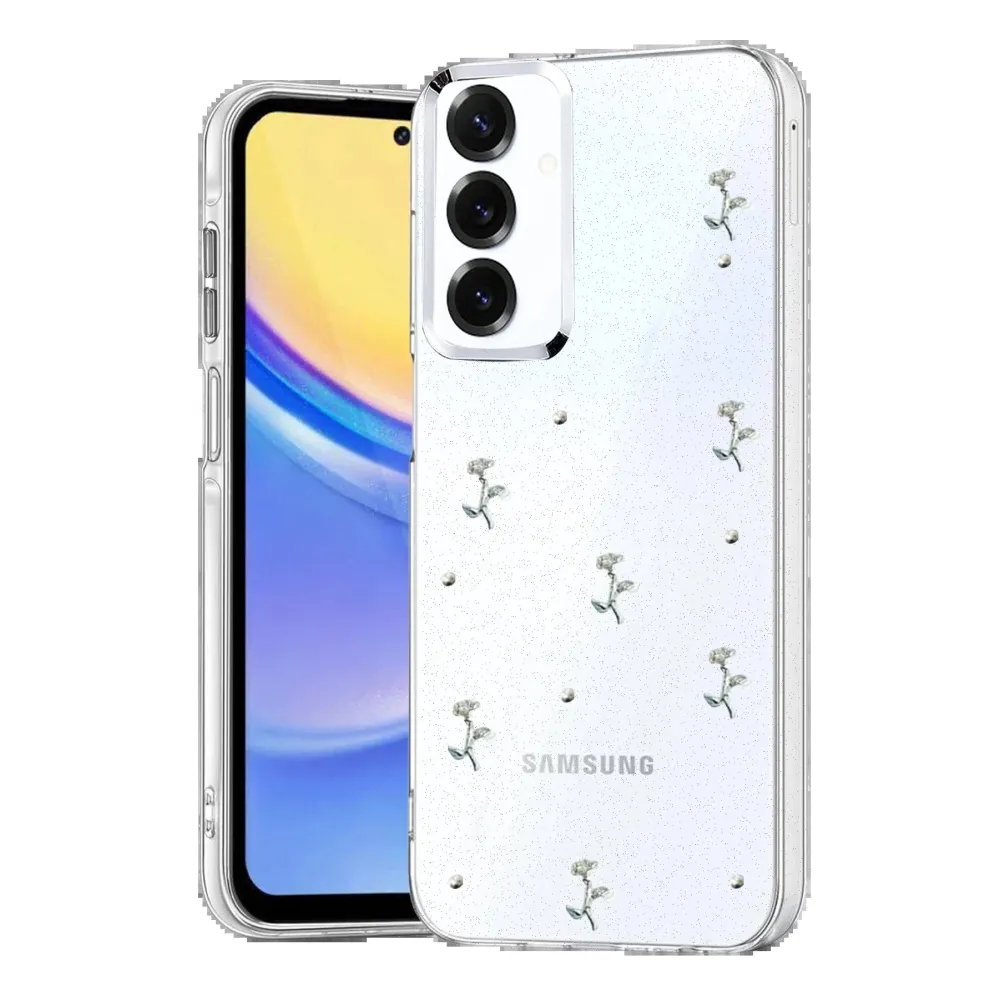 Newface Samsung Galaxy A54 5G Fiyonk Desenli Kapak - Desen 4