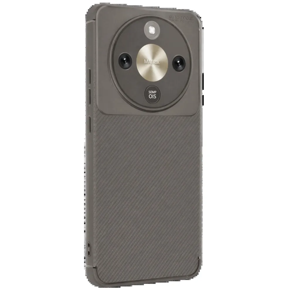 Newface Huawei Honor Magic 8 Lite Auto Focus Karbon Kapak - Gri