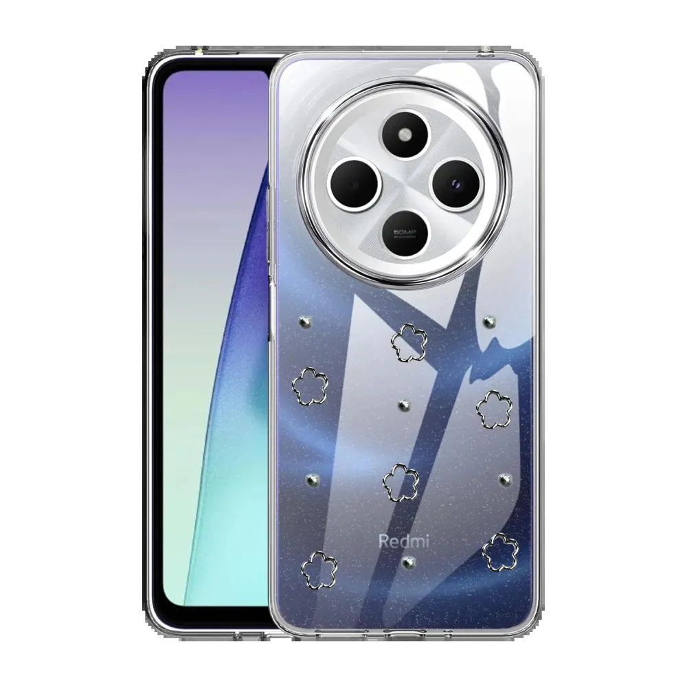 Newface Xiaomi Redmi 14C Fiyonk Desenli Kapak - Desen 2