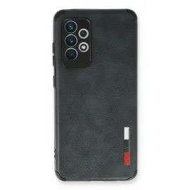 Newface Samsung Galaxy A73 5G Kılıf Loop Deri Silikon - Lacivert