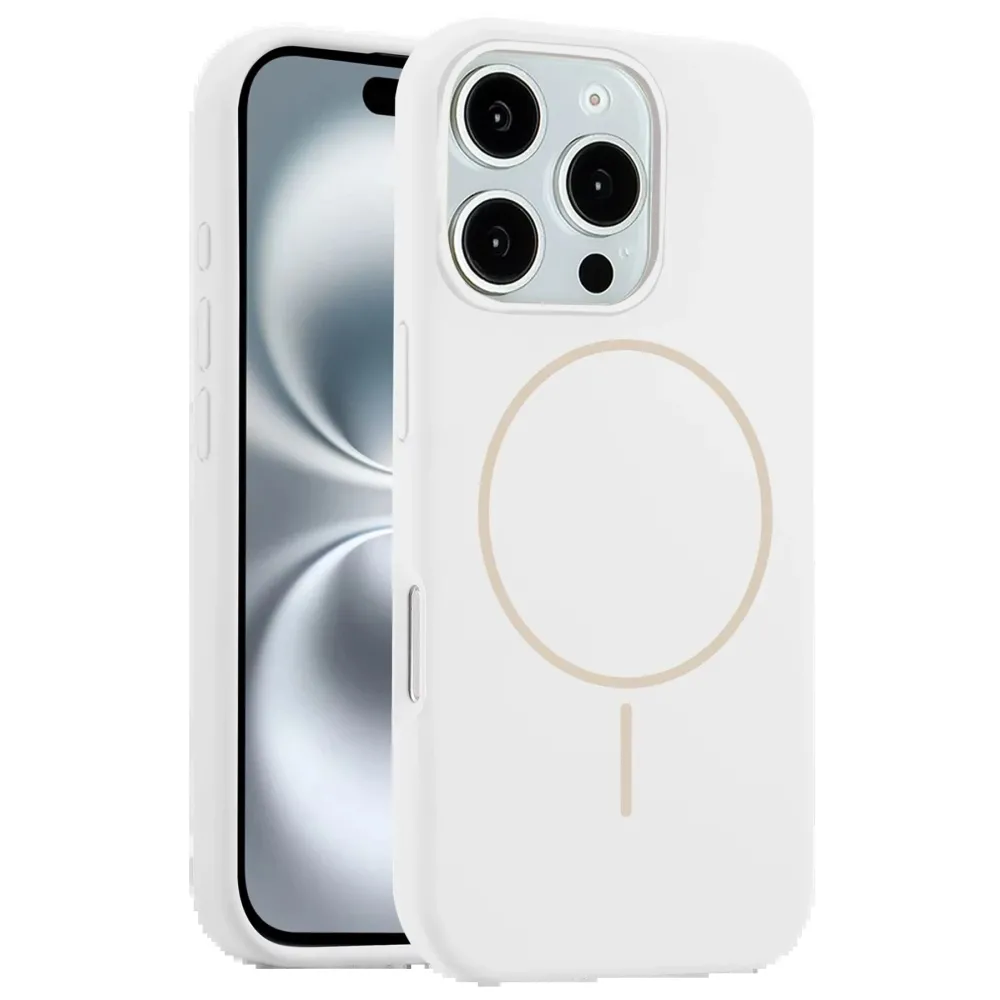 Joko Iphone 16 Pro Max Kılıf Jully Magsafe Kapak - Beyaz