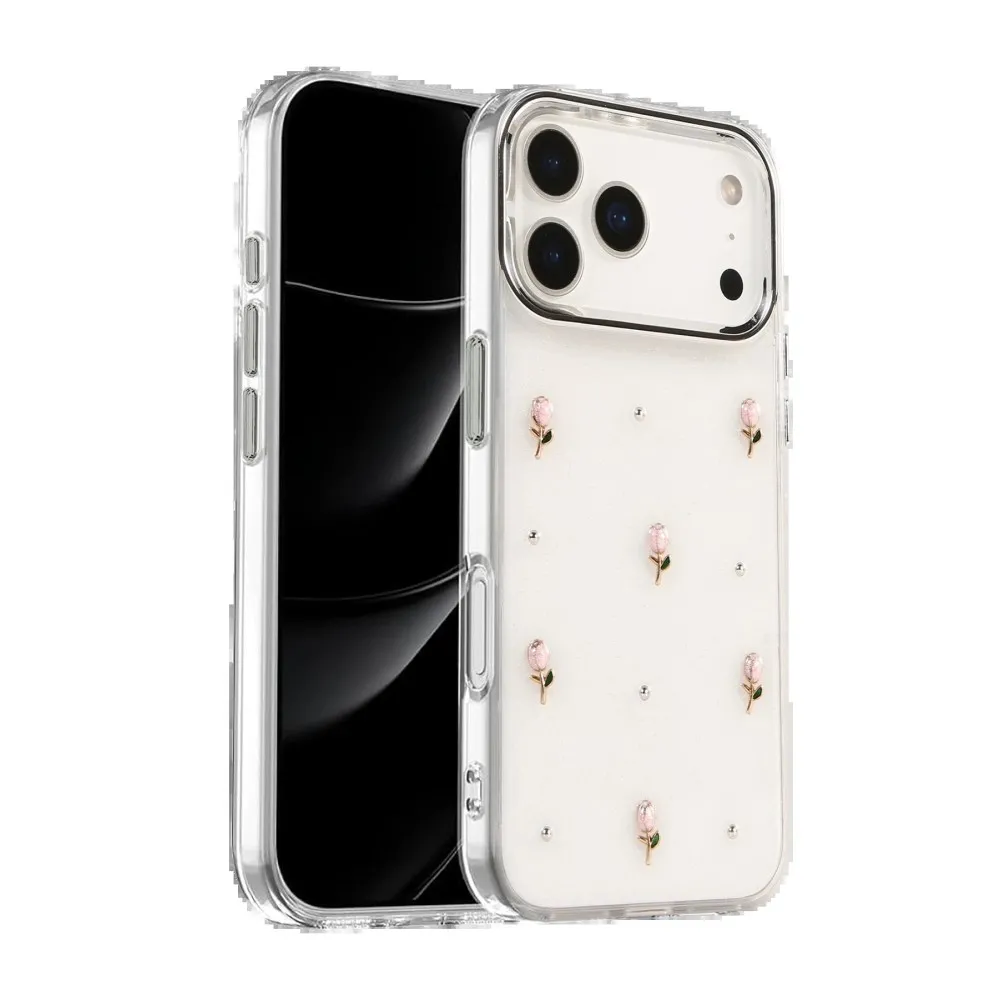 Newface Apple Iphone 17 Pro Fiyonk Desenli Kapak - Desen 6