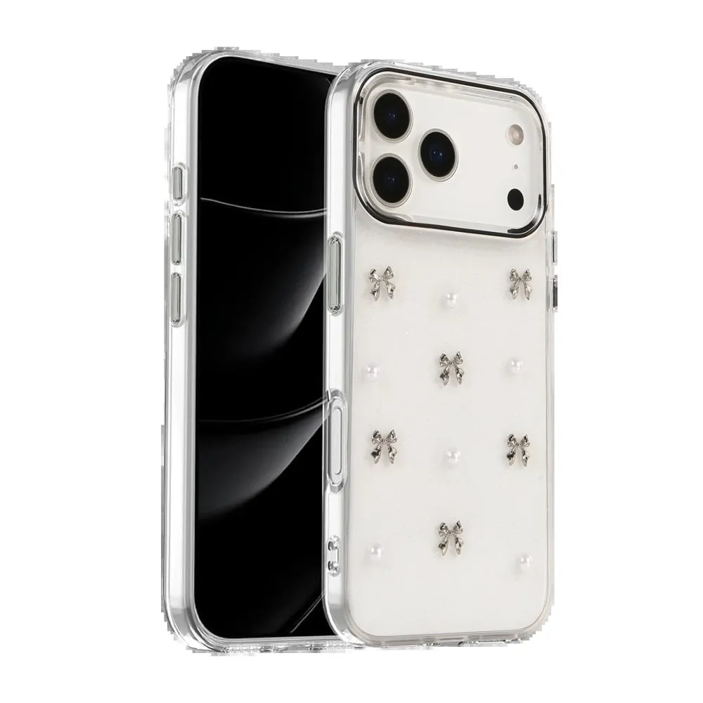 Newface Apple Iphone 17 Pro Max Fiyonk Desenli Kapak - Desen 8