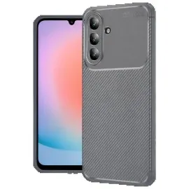 Newface Samsung Galaxy A57 5G Auto Focus Karbon Kapak - Gri