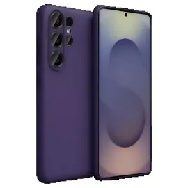 Newface Samsung Galaxy S26 Ultra First Silikon - Mürdüm