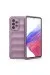 Newface Samsung Galaxy A73 5G Kılıf Optimum Silikon - Mor