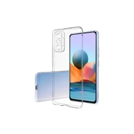 Newface Xiaomi Redmi Note 10 Pro Kılıf Lüx Şeffaf Silikon