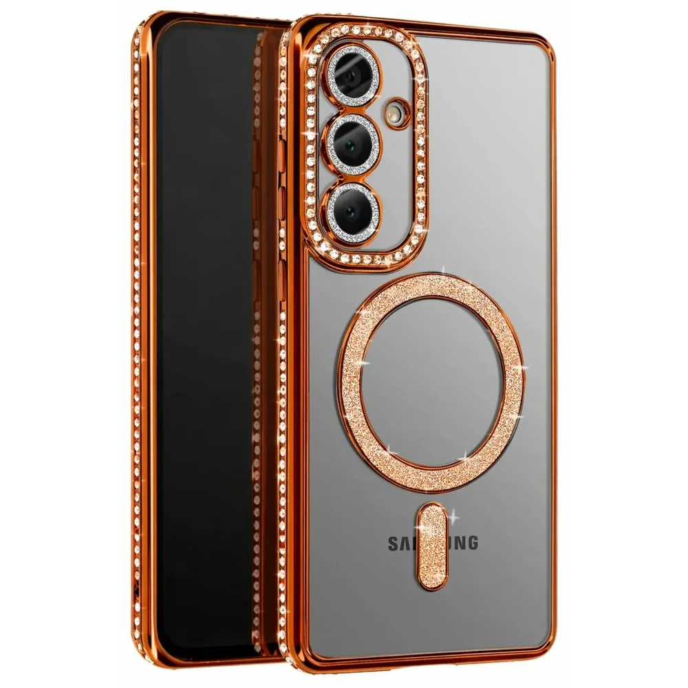 Joko Samsung Galaxy S26 Joke Simli Magneticsafe Kılıf - Turuncu