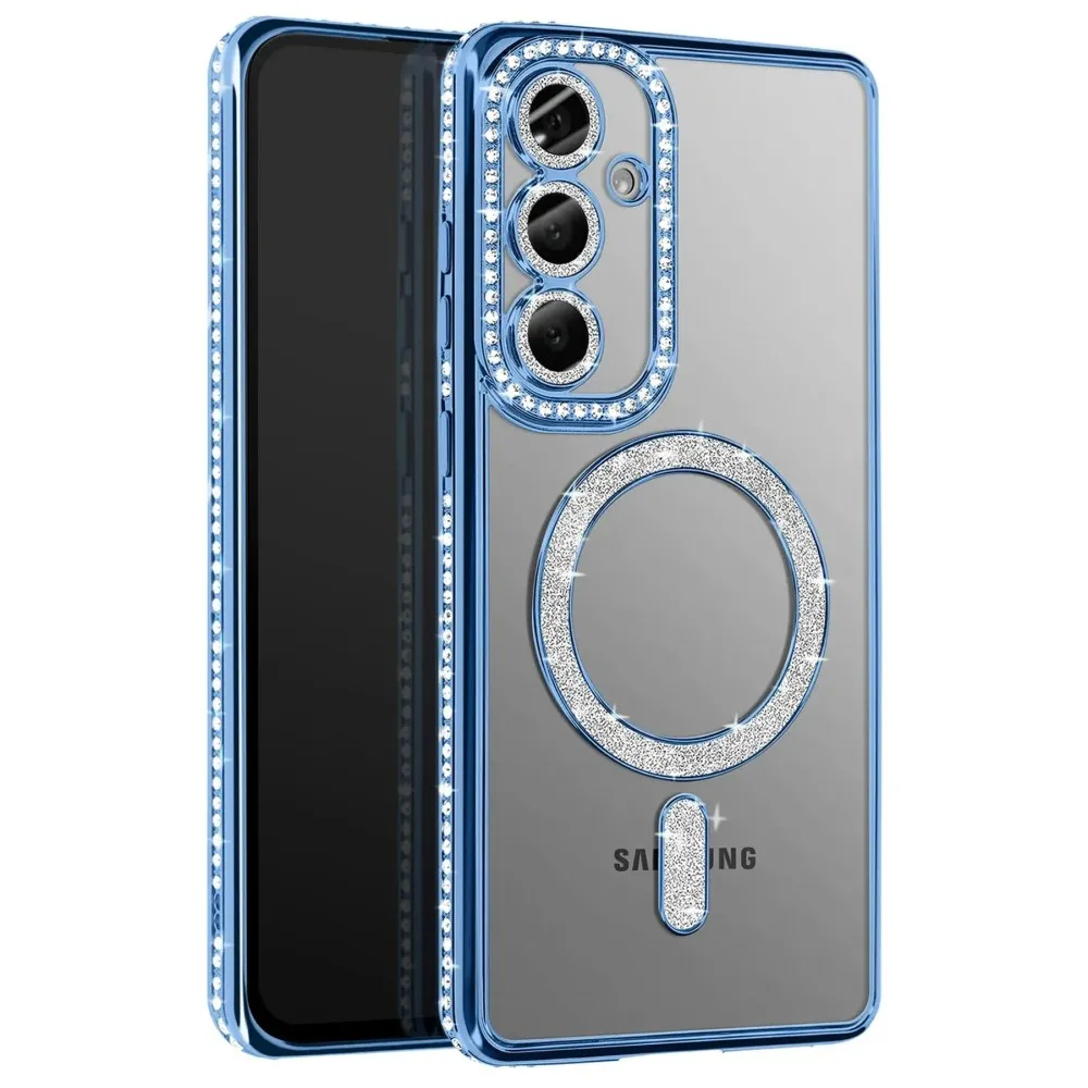 Joko Samsung Galaxy S26 Plus Joke Simli Magneticsafe Kılıf - Mavi