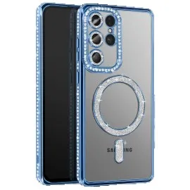 Joko Samsung Galaxy S26 Ultra Joke Simli Magneticsafe Kılıf - Mavi