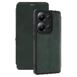 Newface Xiaomi Redmi 15C 4G Flip Cover - Yeşil