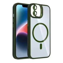 Joko Apple Iphone 11 Remim Lensli Magsafe Standlı Kapak - Koyu Yeşil