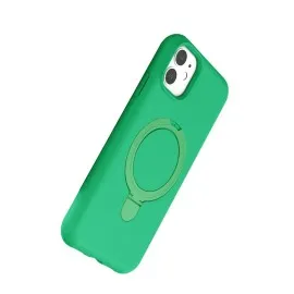 Newface Apple Iphone 11 Regal Magsafe Standlı Kapak - Yeşil