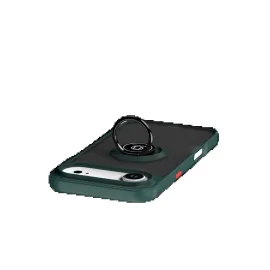 Newface Apple Iphone 17 Air Montreal Yüzüklü Silikon Kapak - Yeşil