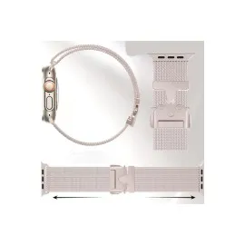 Newface Apple Watch 42Mm Milano Metal Kordon - Siyah