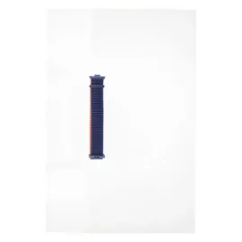 Newface Huawei Fit 4 Hasırlı Cırtcırtlı Kordon - Lacivert-Turuncu