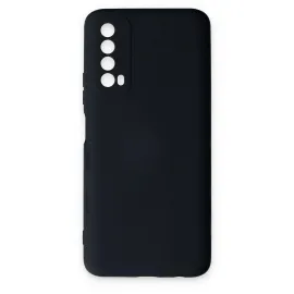 Newface Huawei P Smart 2021 Kılıf Nano Içi Kadife Silikon - Lacivert