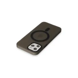 Newface Iphone 11 Pro Max Kılıf Lodos Magneticsafe Mat Kapak - Siyah