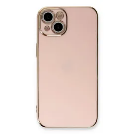 Newface Iphone 13 Kılıf Volet Silikon - Pembe