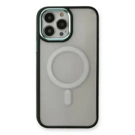 Newface Iphone 14 Pro Kılıf Room Magneticsafe Silikon - Köknar Yeşili