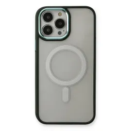 Newface Iphone 14 Pro Max Kılıf Room Magneticsafe Silikon - Köknar Yeşili