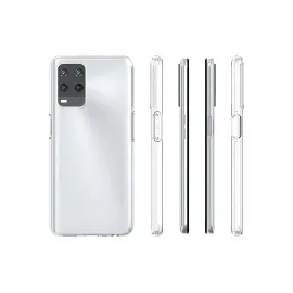 Newface Oppo A54 4G Kılıf Lüx Şeffaf Silikon