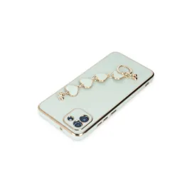 Newface Samsung Galaxy A03 Kılıf Esila Silikon - Su Yeşili