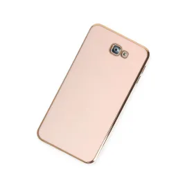 Newface Samsung Galaxy J7 Prime Kılıf Volet Silikon - Pembe