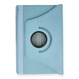 Newface Samsung Galaxy P610 Tab S6 Lite 10.4 Kılıf 360 Tablet Deri Kılıf - Turkuaz