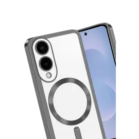 Newface Samsung Galaxy S25 Edge Kross Magneticsafe Kapak - Titan Gri