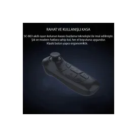 Newface Shinecon SC-B03 Sanal Gerçeklik Gözlüğü Kumandası - Siyah