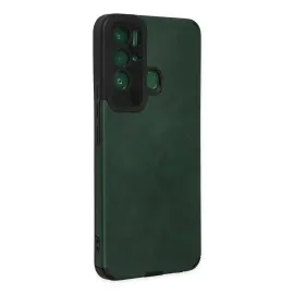 Newface Tecno Pova Neo Kılıf Loop Deri Silikon - Yeşil