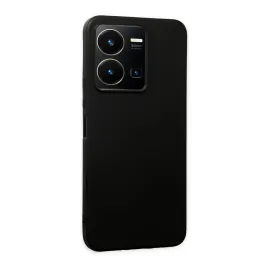 Newface Vivo Y35 Kılıf First Silikon - Siyah