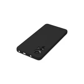 Newface Xiaomi Mi 12 Lite Kılıf Nano Içi Kadife Silikon - Siyah