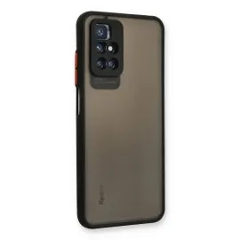 Newface Xiaomi Redmi 10 2022 Kılıf Montreal Silikon Kapak - Siyah