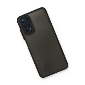 Newface Xiaomi Redmi Note 11 Pro Kılıf Montreal Silikon Kapak - Siyah