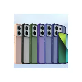 Newface Xiaomi Redmi Note 13 Pro 5G Kılıf Elegant Kapak - Derin Mor