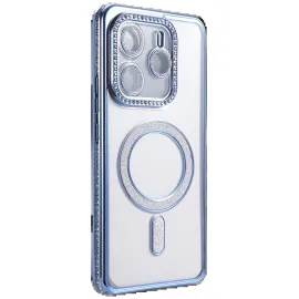 Newface Xiaomi Redmi Note 14 4G Joke Simli Magneticsafe Kılıf - Mavi