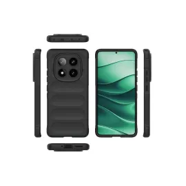 Newface Xiaomi Redmi Note 14 Pro 4G Kılıf Optimum Silikon - Siyah