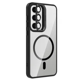 Joko Samsung Galaxy S25 FE Remim Lensli Magsafe Standlı Kapak - Siyah