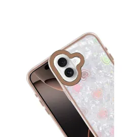 Newface Apple Iphone 16 Lumi Desenli Kapak - Çöl Titanyum