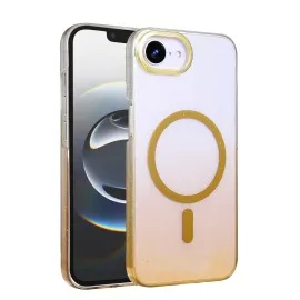 Newface Apple Iphone 16E Glossy Magsafe Kapak - Çöl Titanyum