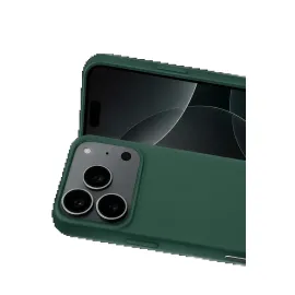 Newface Apple Iphone 17 Pro Max Nano Içi Kadife Silikon - Koyu Yeşil