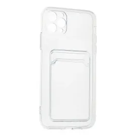 Newface Iphone 11 Pro Max Kılıf Kart Şeffaf Silikon - Şeffaf