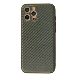 Newface Iphone 12 Pro Kılıf Coco Karbon Silikon - Füme