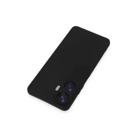 Newface Realme C55 Kılıf Nano Içi Kadife Silikon - Siyah