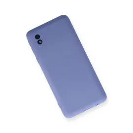Newface Samsung Galaxy A01 Core Kılıf Nano Içi Kadife Silikon - Lila